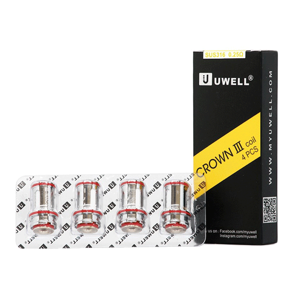 Uwell Crown III Coils (Pack of 4)