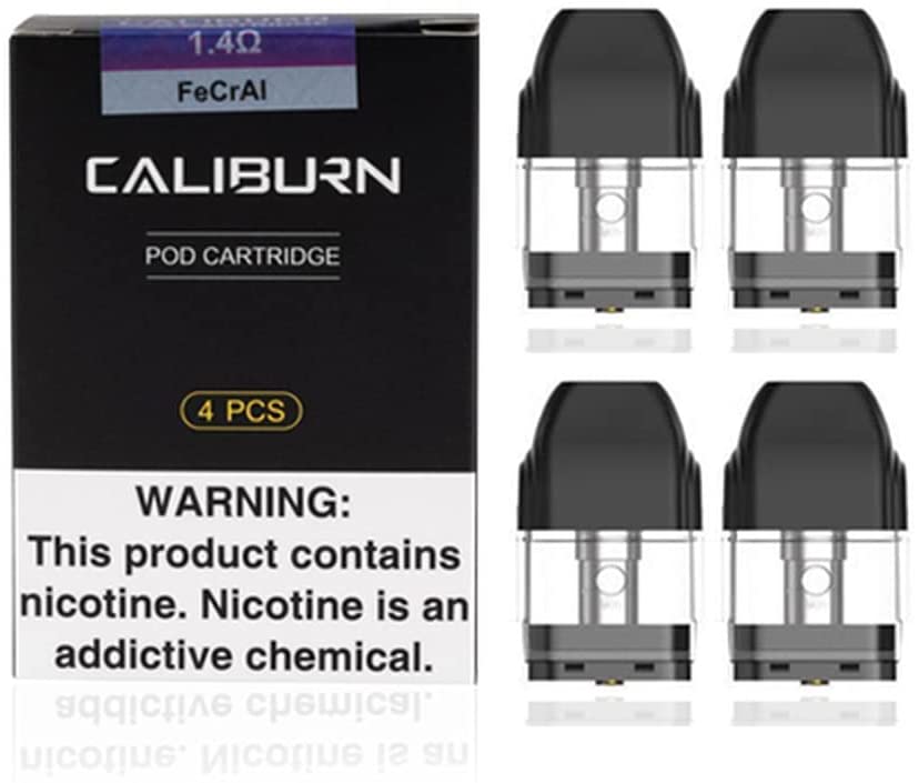 Caliburn Pod Cartridge 1.4ohm (4 pack)