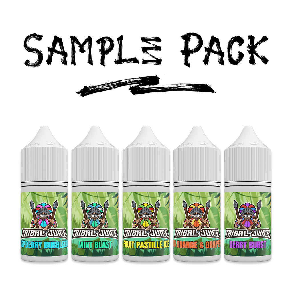 Tribal Juice Salts - Sample Pack (5 bottles) 10ml