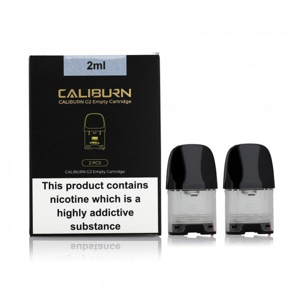 Caliburn G2 Pod Empty Cartridge (2 pack)